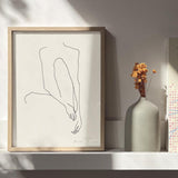 Woman Sitting 01 | 18x24 — Limited Edition Print