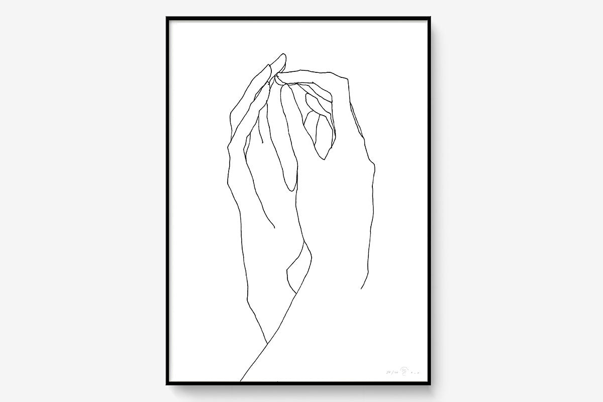 Cadre-noir_50x70cm_HandsOfLove