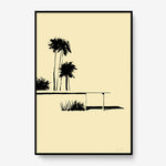 FredericForest_Grammatical_40x60cm_LimitedPrintPalmsSpring_Framed_Black