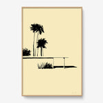 FredericForest_Grammatical_40x60cm_LimitedPrintPalmsSpring_Framed_Natural