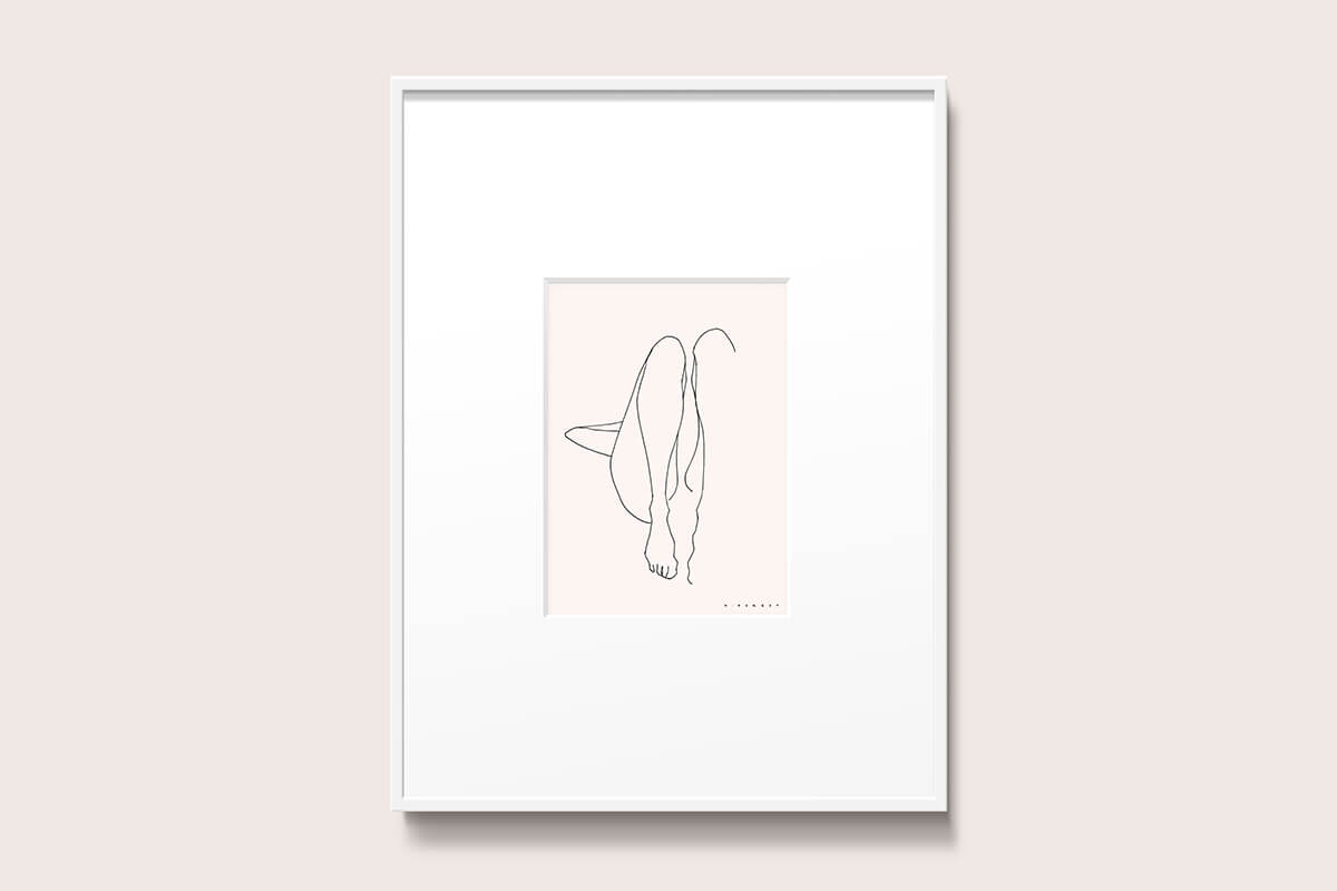 FredericForest_Grammatical_ArtPrints_MiniatureSeries_1_Framed_13x18cm_A