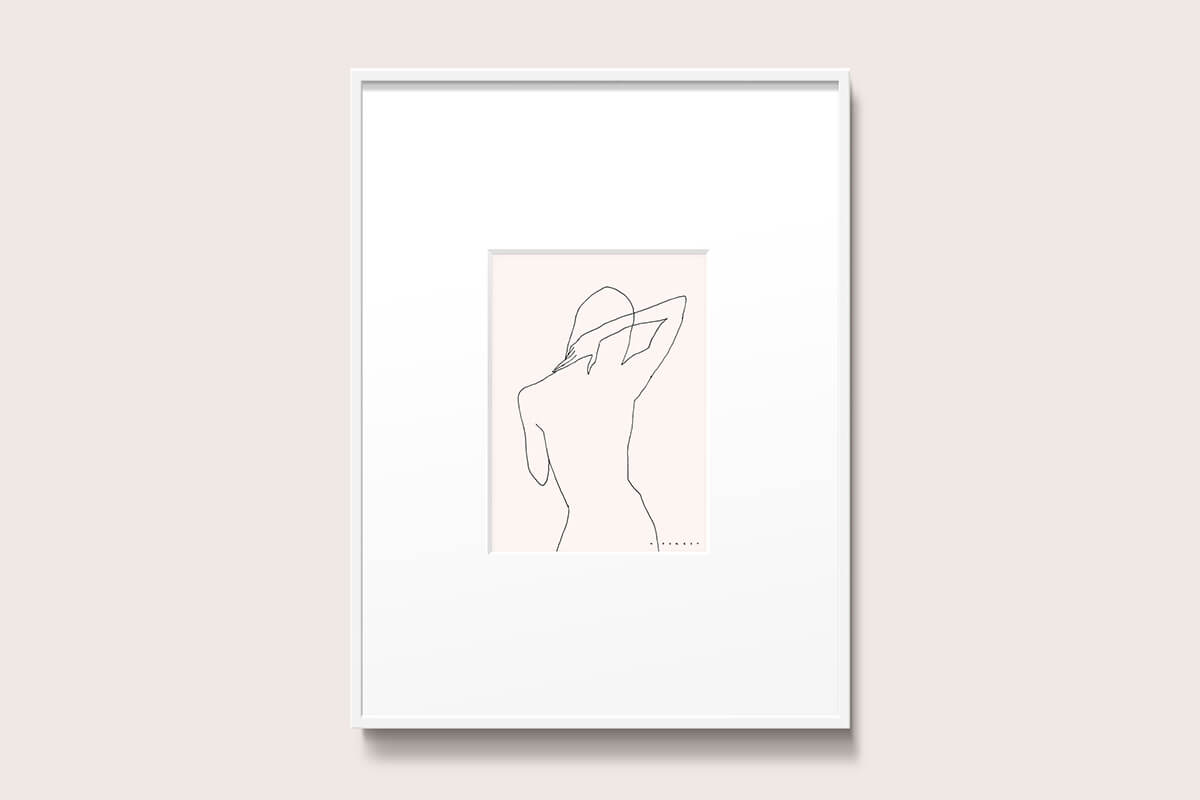 FredericForest_Grammatical_ArtPrints_MiniatureSeries_1_Framed_13x18cm_B