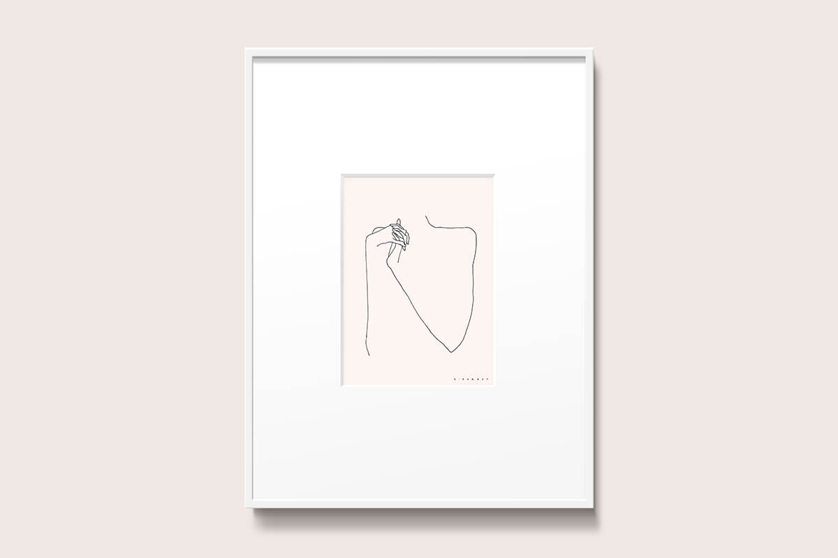 FredericForest_Grammatical_ArtPrints_MiniatureSeries_1_Framed_13x18cm_E