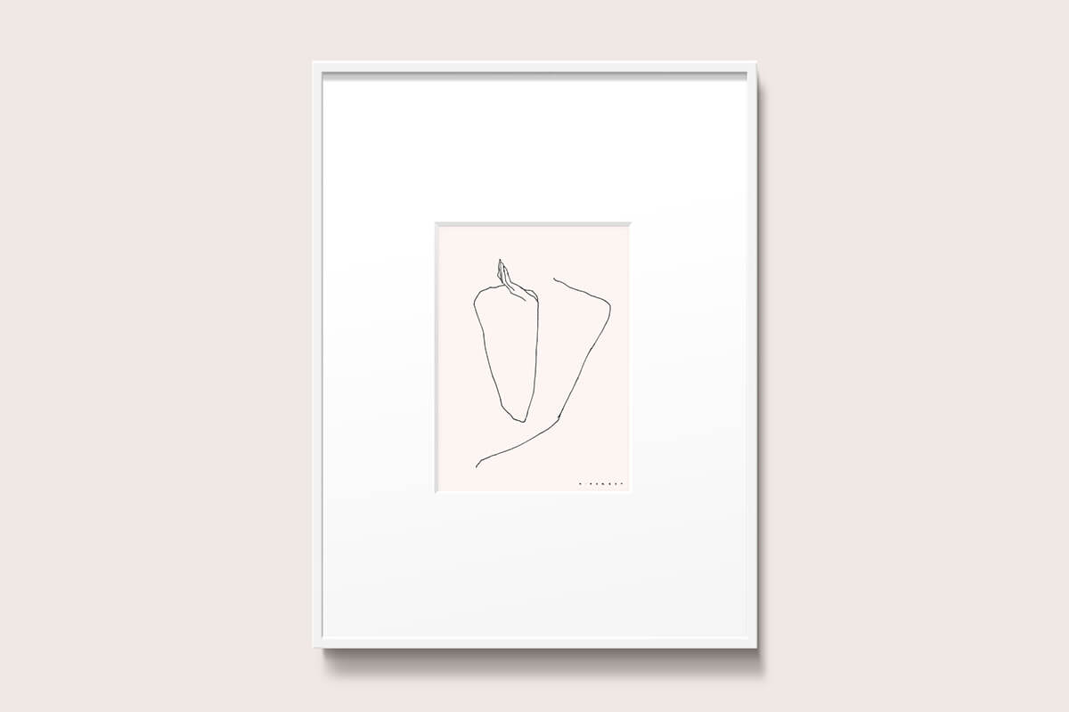 FredericForest_Grammatical_ArtPrints_MiniatureSeries_1_Framed_13x18cm_H