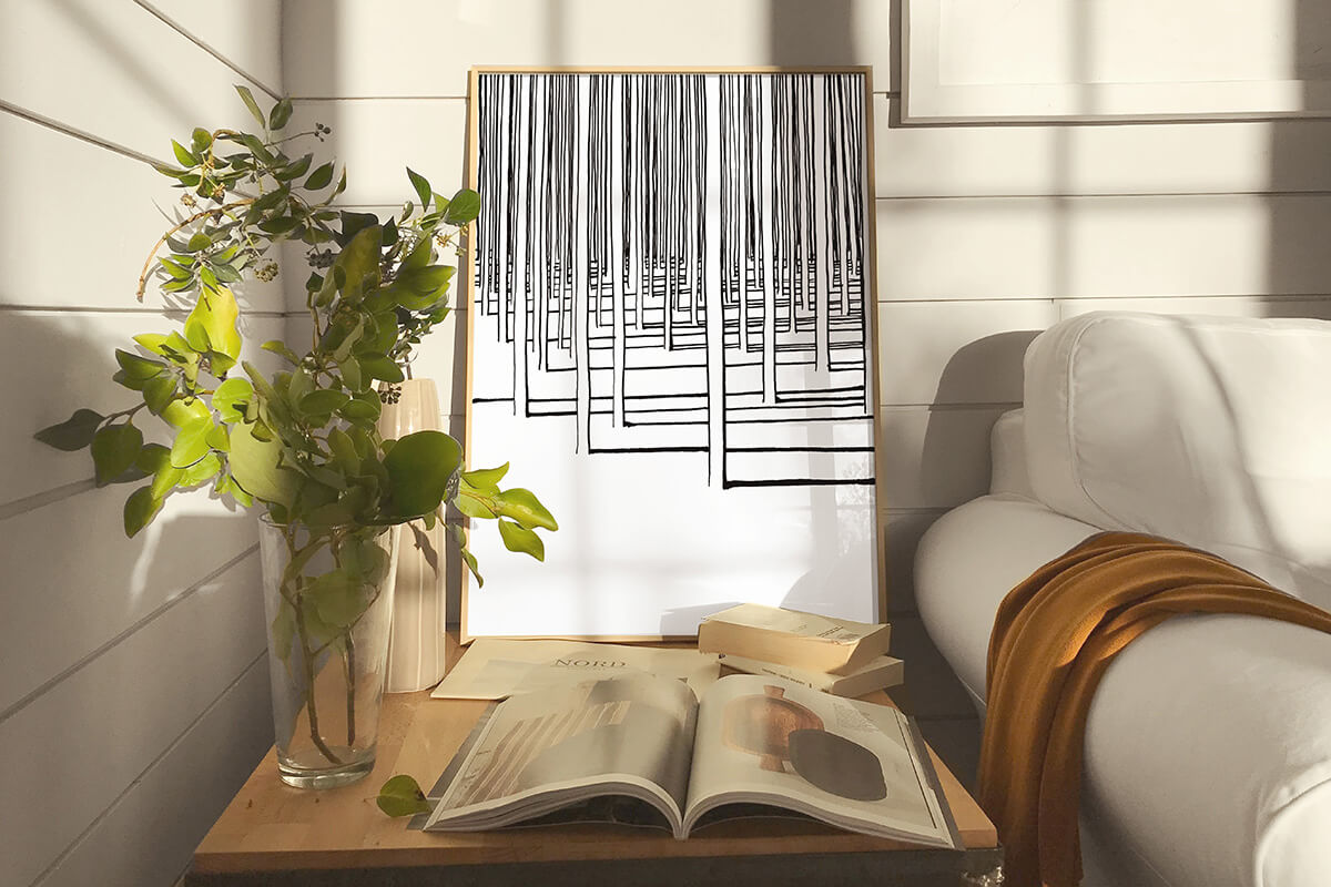 FredericForest_Grammatical_Art_LimitedPrint_50x70cm_TheForest_2