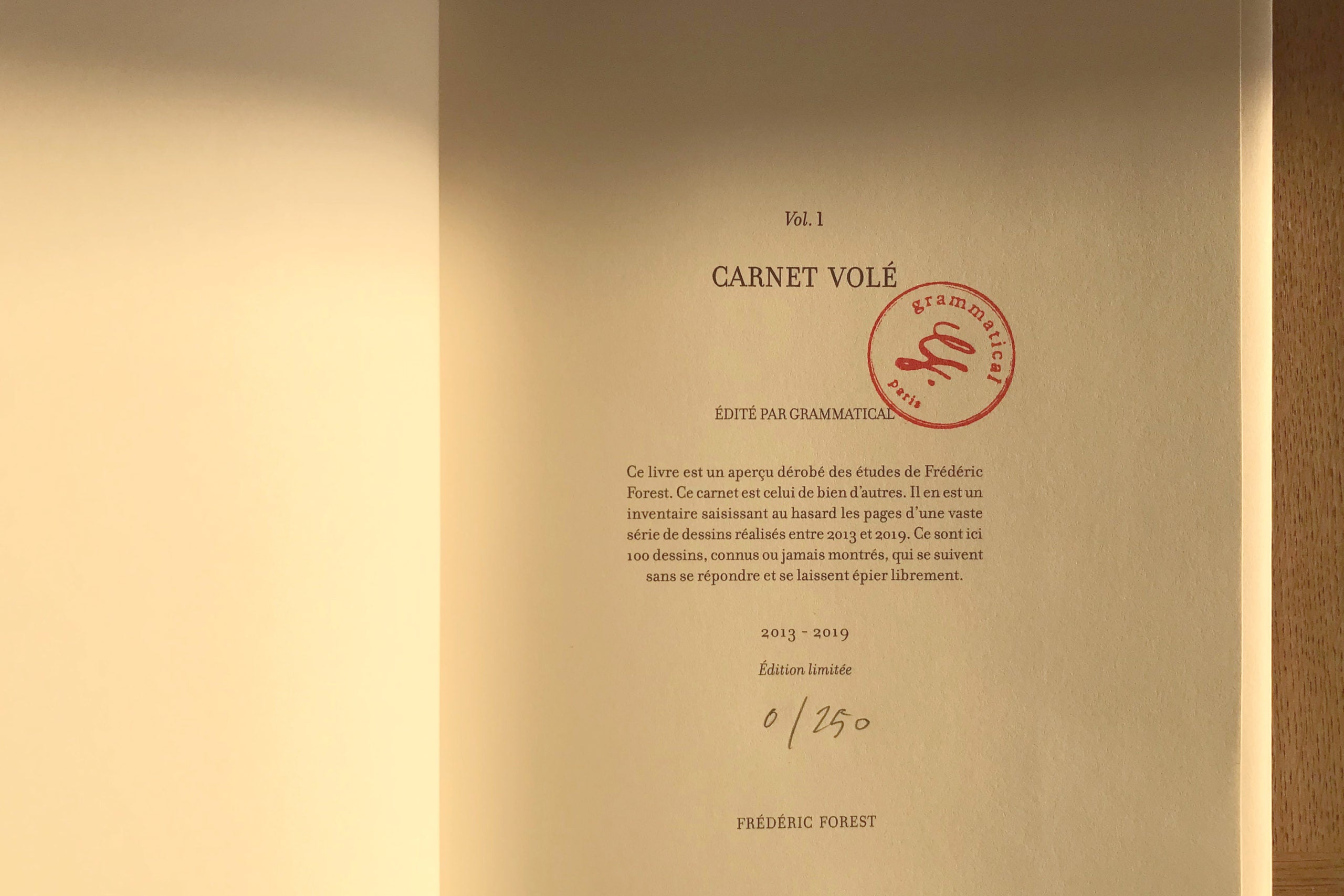 FredericForest_Grammatical_CarnetVole_Scene1