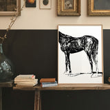 FredericForest_Grammatical_LeBarn02_50x70cm_Horse06