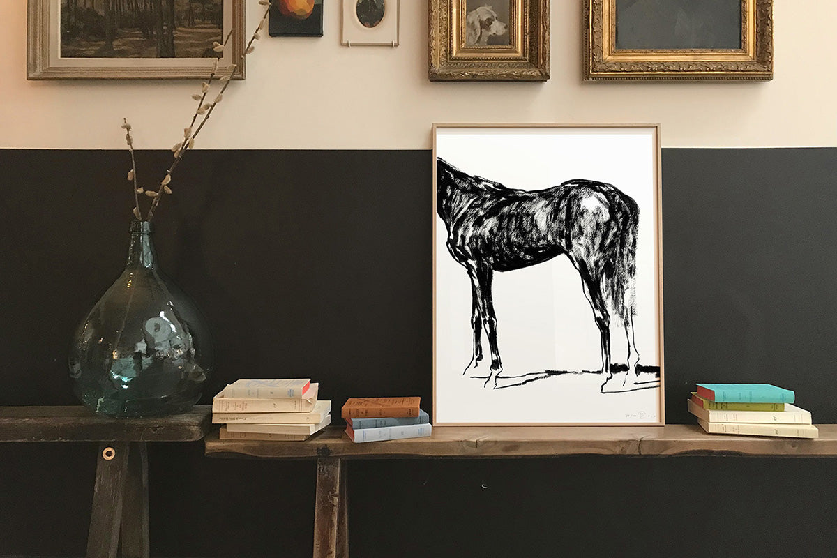 FredericForest_Grammatical_LeBarn02_50x70cm_Horse06