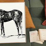 FredericForest_Grammatical_LeBarn03_50x70cm_Horse06