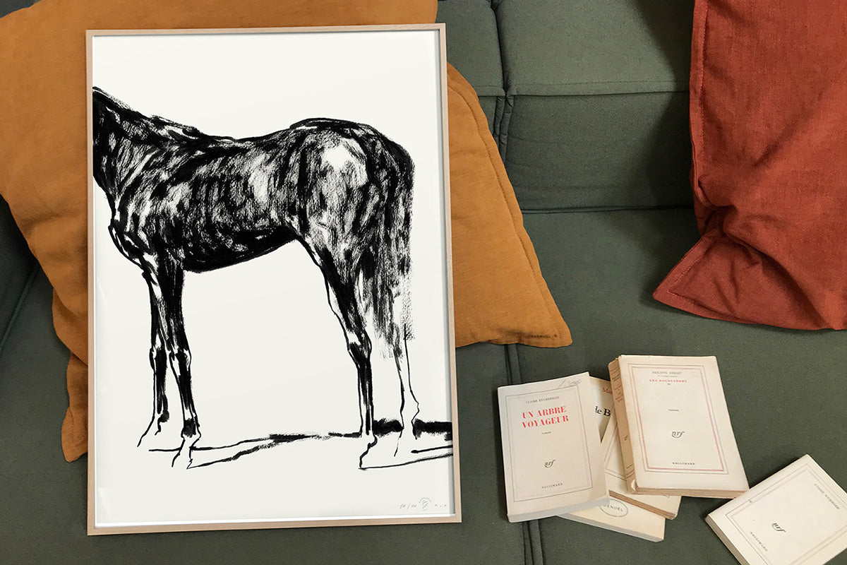 FredericForest_Grammatical_LeBarn03_50x70cm_Horse06