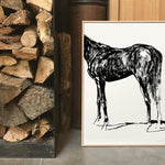 FredericForest_Grammatical_LeBarn05_50x70cm_Horse06