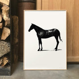 FredericForest_Grammatical_LeBarn05_50x70cm_Horse10