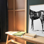 FredericForest_Grammatical_LeBarn06_50x70cm_Horse06