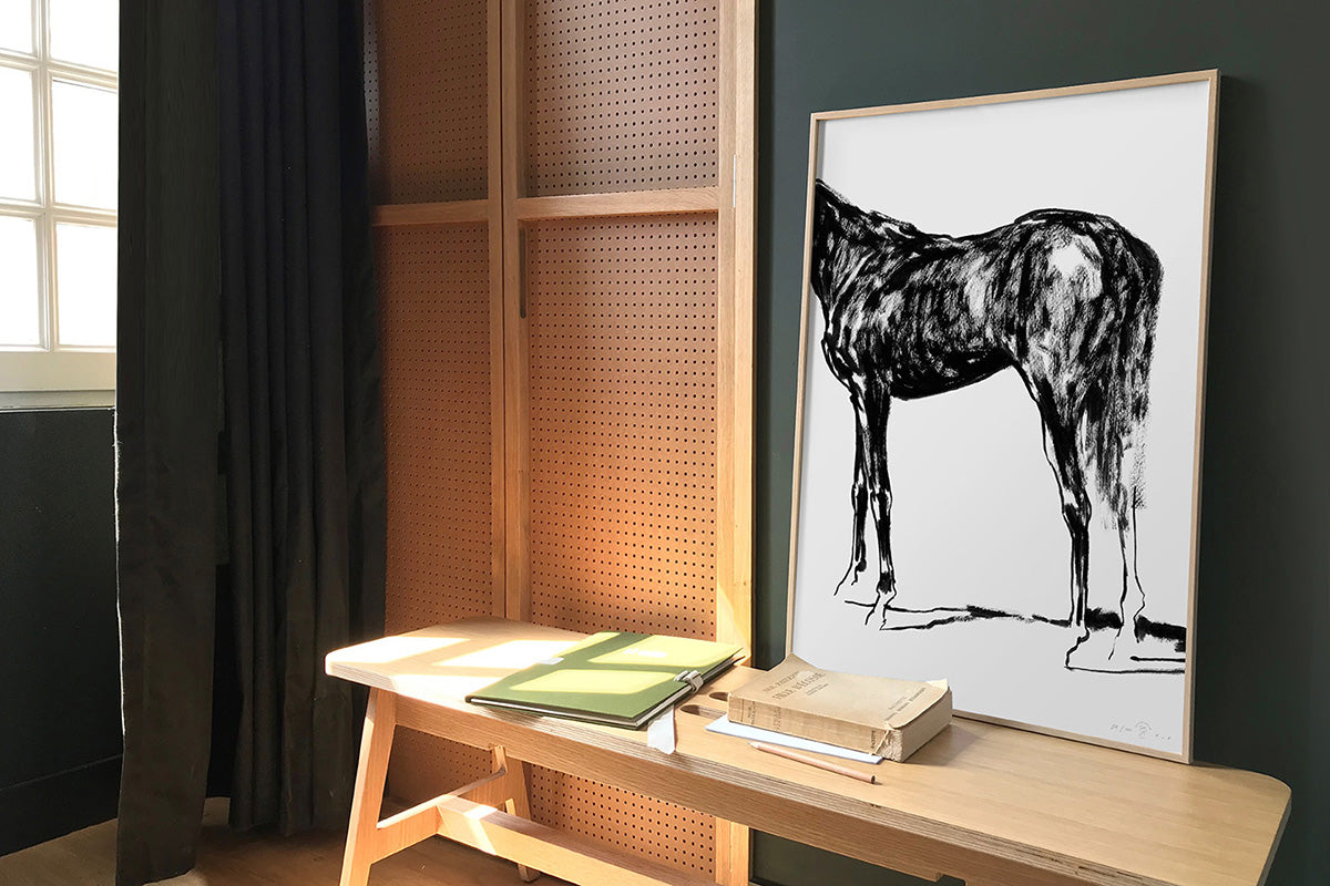 FredericForest_Grammatical_LeBarn06_50x70cm_Horse06