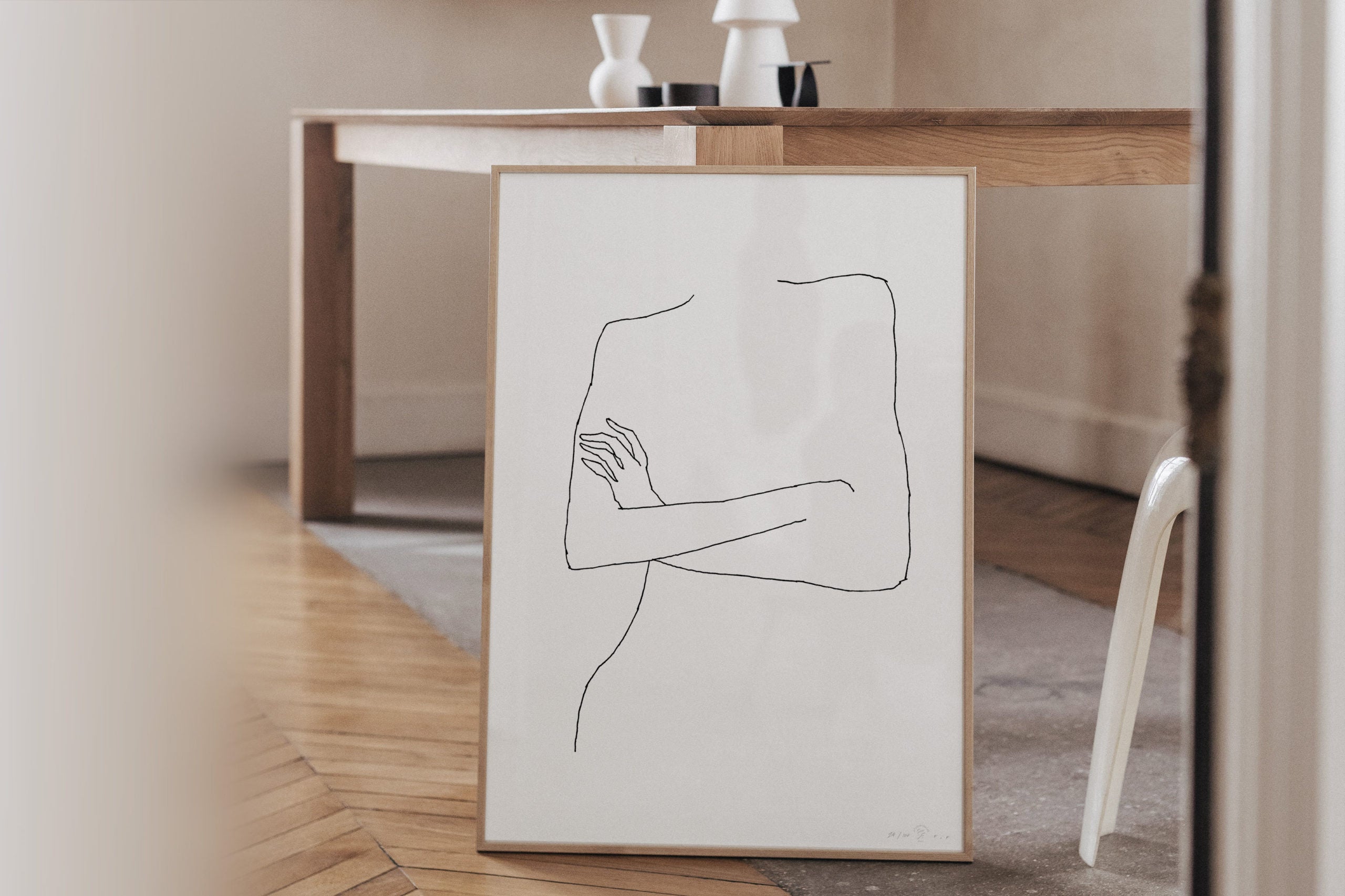 FredericForest_Grammatical_LimitedPrint_50x70cm_WomanWaiting06_Scene10