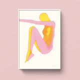 FredericForest_Grammatical_LimitedPrint_Color_50x70cm_WomanEnjoyingTheSun_Scene3