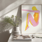 FredericForest_Grammatical_LimitedPrint_Color_50x70cm_WomanEnjoyingTheSun_Scene5