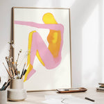 FredericForest_Grammatical_LimitedPrint_Color_50x70cm_WomanEnjoyingTheSun_Scene6