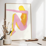 FredericForest_Grammatical_LimitedPrint_Color_50x70cm_WomanEnjoyingTheSun_Scene6
