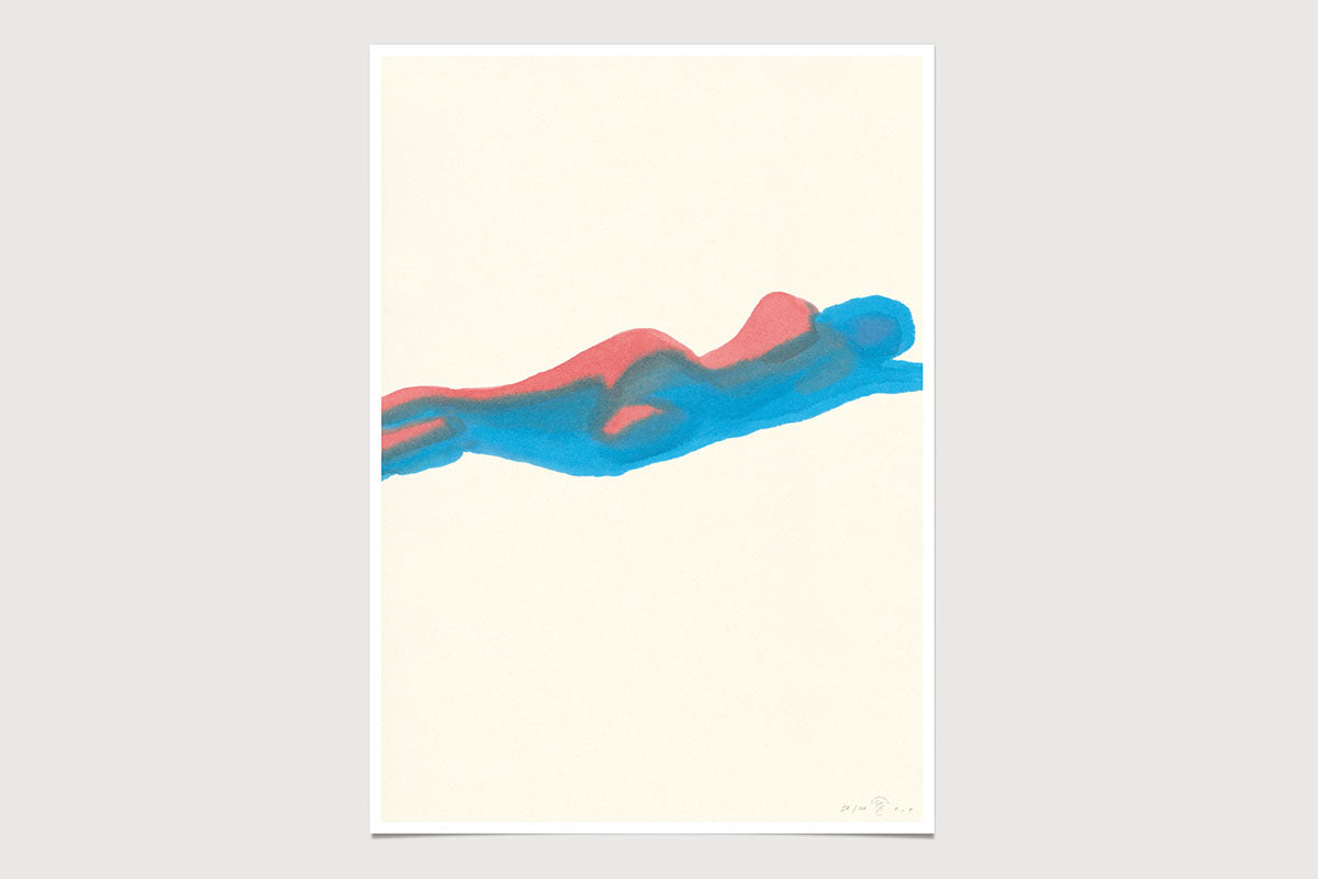 FredericForest_Grammatical_LimitedPrint_Color_50x70cm_WomanRestingOnTheBeach_Neutral_01