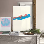 FredericForest_Grammatical_LimitedPrint_Color_50x70cm_WomanRestingOnTheBeach_Scene02