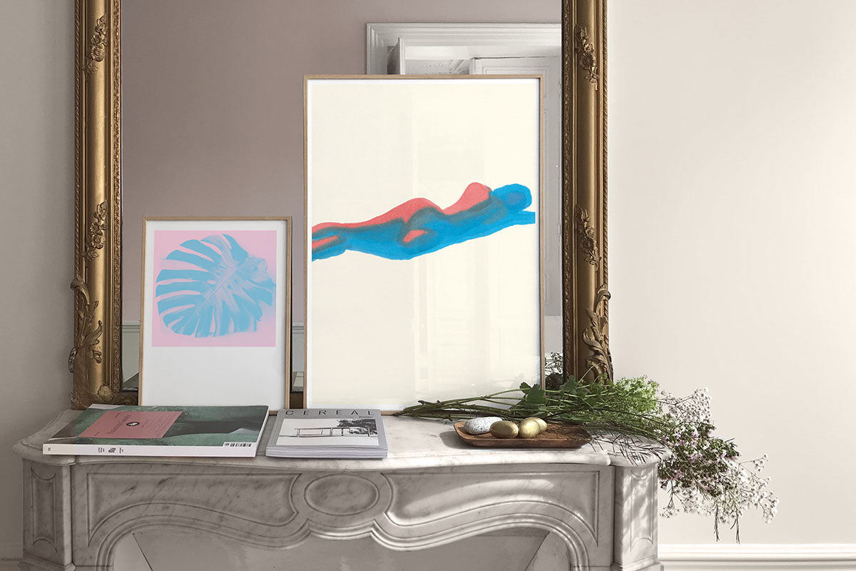 FredericForest_Grammatical_LimitedPrint_Color_50x70cm_WomanRestingOnTheBeach_Scene02