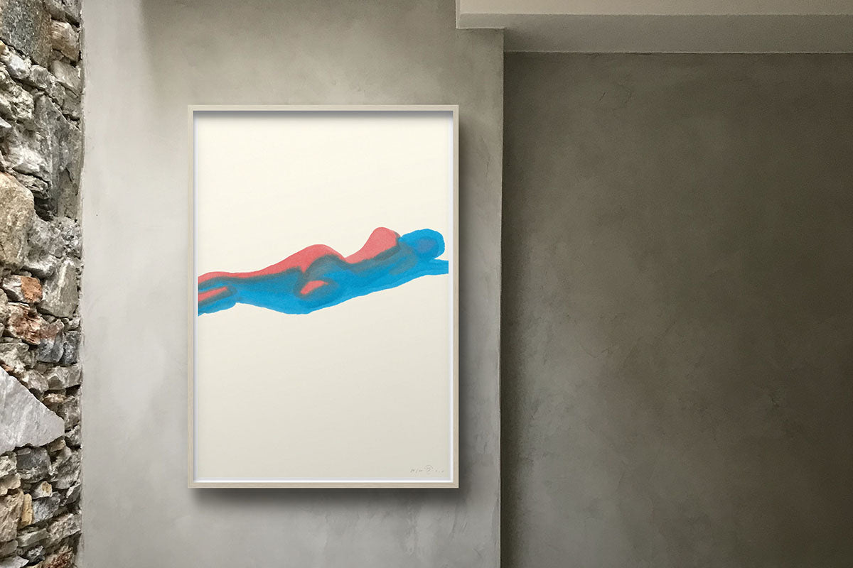 FredericForest_Grammatical_LimitedPrint_Color_50x70cm_WomanRestingOnTheBeach_Scene05