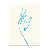 Une Main Bleue
