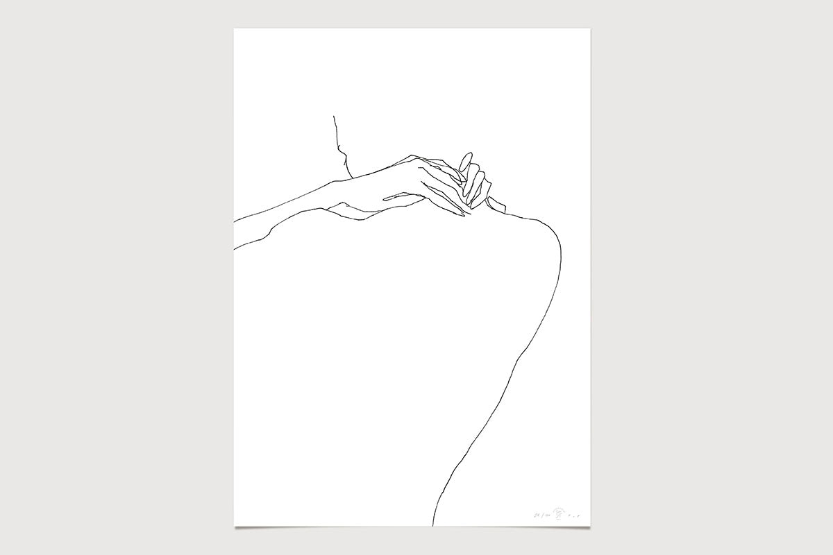FredericForest_Grammatical_LimitedPrint_Neutral_50x70cm_HandsOnTheNeck