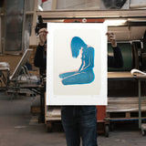 Nue Bleue  — Lithographie Edition Limitée
