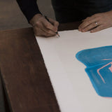 Nue Bleue  — Lithographie Edition Limitée