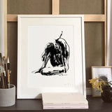 Man Sitting 01 — Tirage Edition Limitée