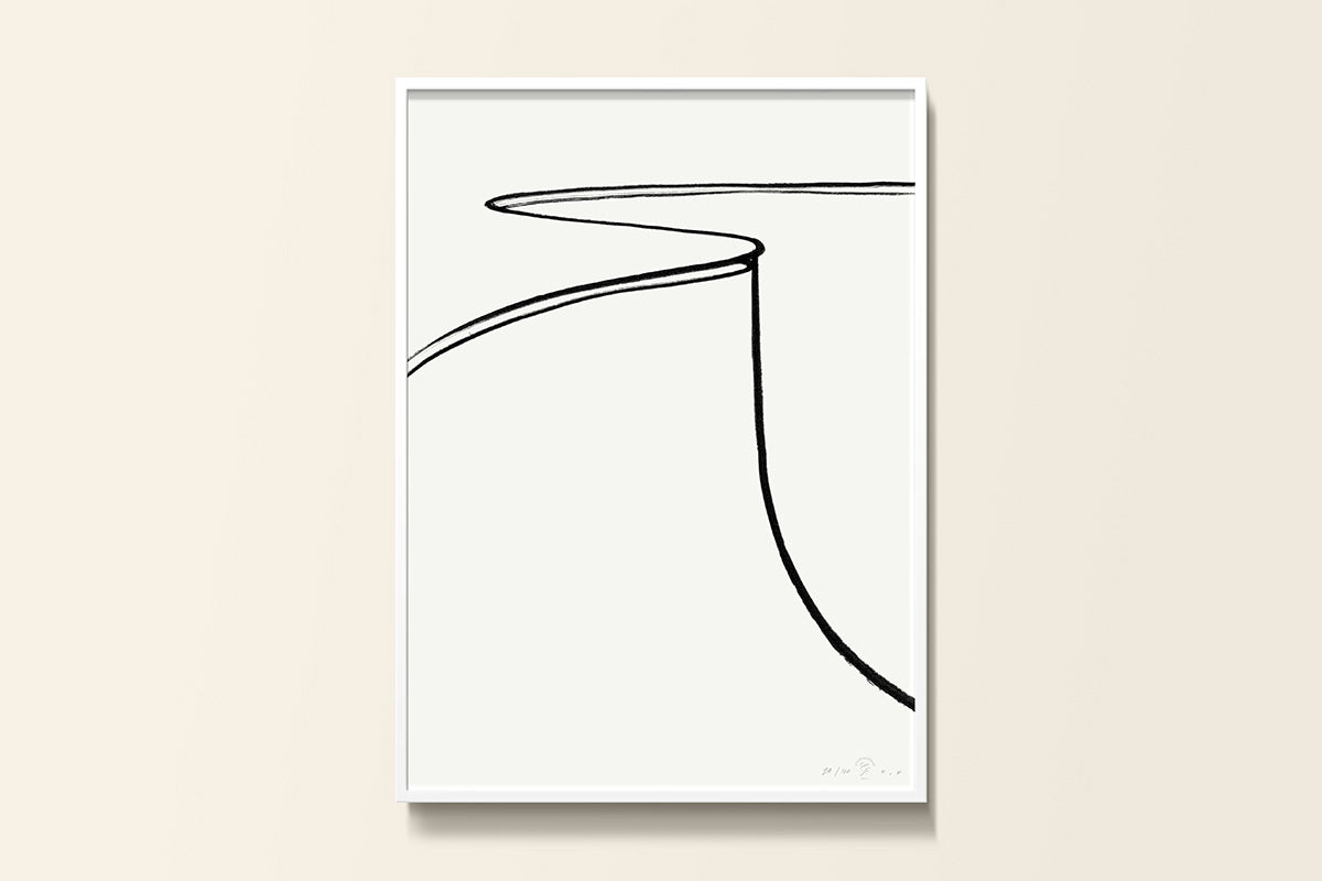 FredericForest_Grammatical_MinimalDrawingArt_30x40cm_Skateboarding02_Scene01