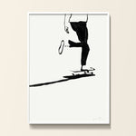 FredericForest_Grammatical_MinimalDrawingArt_30x40cm_Skateboarding03_Scene01