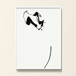 FredericForest_Grammatical_MinimalDrawingArt_30x40cm_Skateboarding06_Scene01