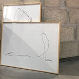 FredericForest_Grammatical_MinimalDrawingArt_50x70cm_StretchingSeries_SalleDeSport_03_Low