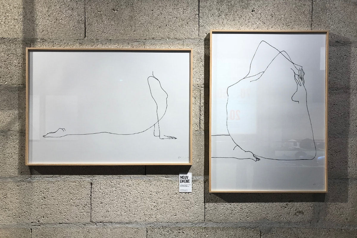 FredericForest_Grammatical_MinimalDrawingArt_50x70cm_StretchingSeries_SalleDeSport_04_Low