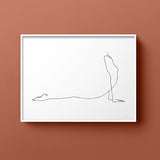 FredericForest_Grammatical_MinimalDrawingArt_70x50cm_WomanStretching02_Svene02