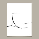 FredericForest_Grammatical_Neutral_MinimalDrawingArt_30x40cm_Skateboarding04