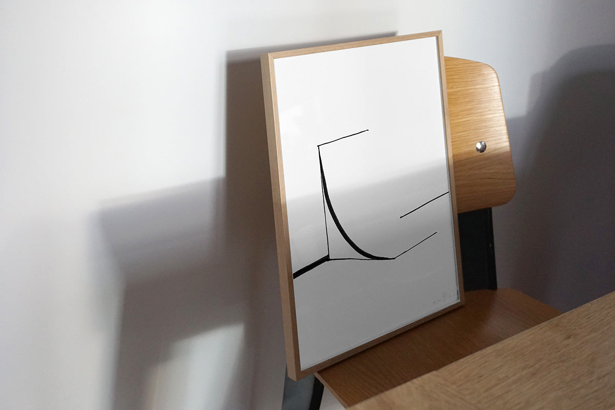 FredericForest_Grammatical_Neutral_MinimalDrawingArt_30x40cm_Skateboarding04_Scene02