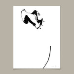 FredericForest_Grammatical_Neutral_MinimalDrawingArt_30x40cm_Skateboarding06