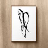 FredericForest_Grammatical_Neutral_MinimalDrawingArt_50x70cm_Horse2_Scene1