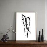 FredericForest_Grammatical_Neutral_MinimalDrawingArt_50x70cm_Horse2_Scene3