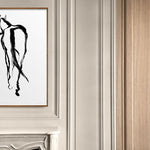 FredericForest_Grammatical_Neutral_MinimalDrawingArt_50x70cm_Horse2_Scene9