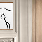 FredericForest_Grammatical_Neutral_MinimalDrawingArt_50x70cm_Horse4_Scene9