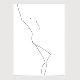 FredericForest_Grammatical_Neutral_MinimalDrawingArt_50x70cm_WomanLaying2