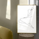 FredericForest_Grammatical_Neutral_MinimalDrawingArt_50x70cm_WomanWaiting3_Scene1