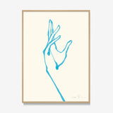 Une Main Bleue