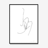 Woman Crossing Legs — Tirage Edition Limitée