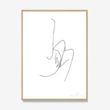 Woman Crossing Legs — Tirage Edition Limitée